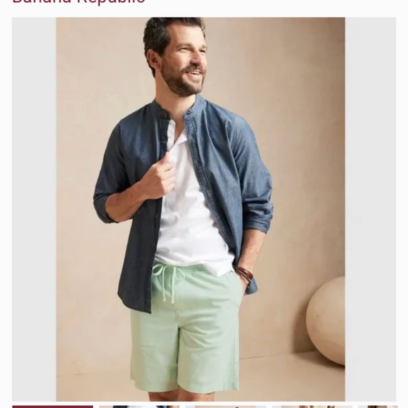 Banana republic men’s deck shorts. NWT.‎ Retail 76 - Picture 1 of 7